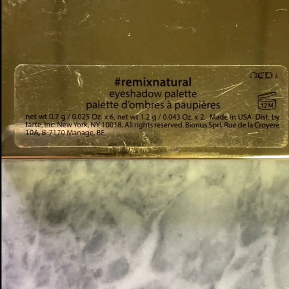 New Tarte Remix‎ Natural Eyeshadow Palette